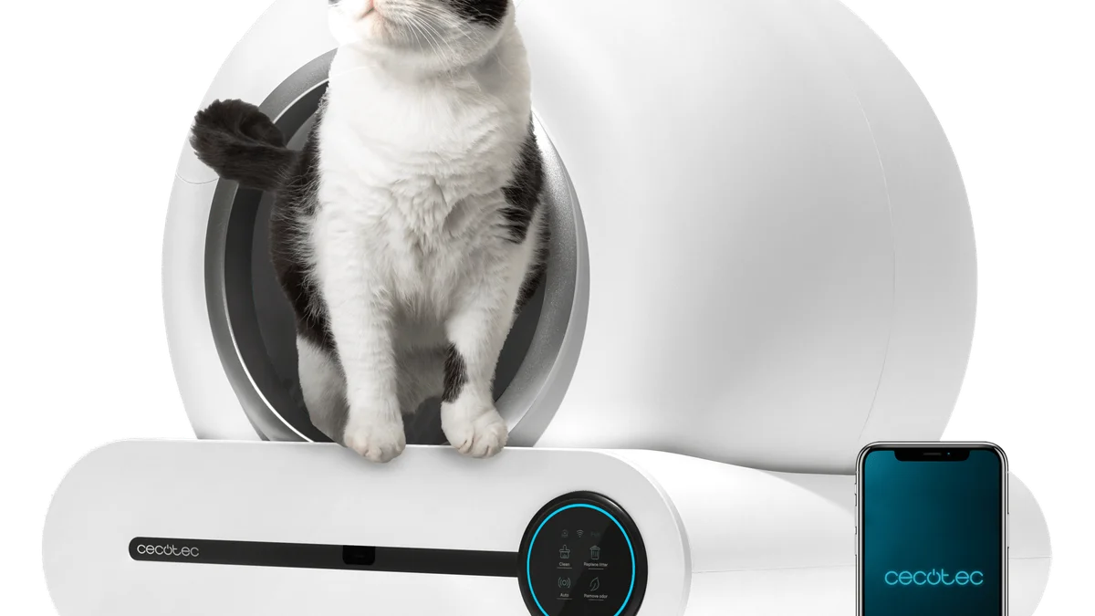 Cecotec Arenero con autolimpieza Pumba 8000 CleanKitty Smart