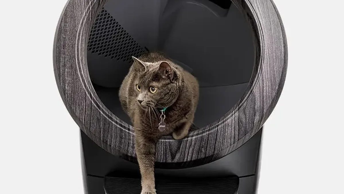 Whisker Litter-Robot 4 con escalón y valla (negro) foto 3