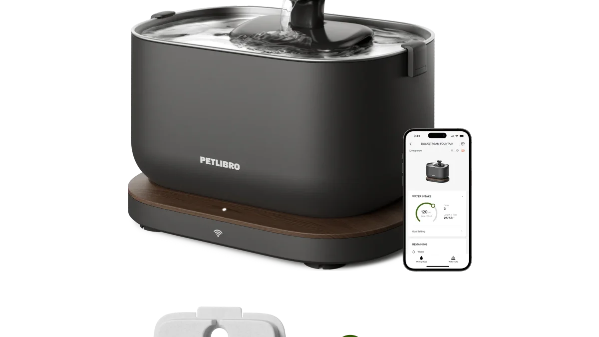 PETLIBRO Dockstream Smart Fountain App Monitoring 2,5L (PLWF105)